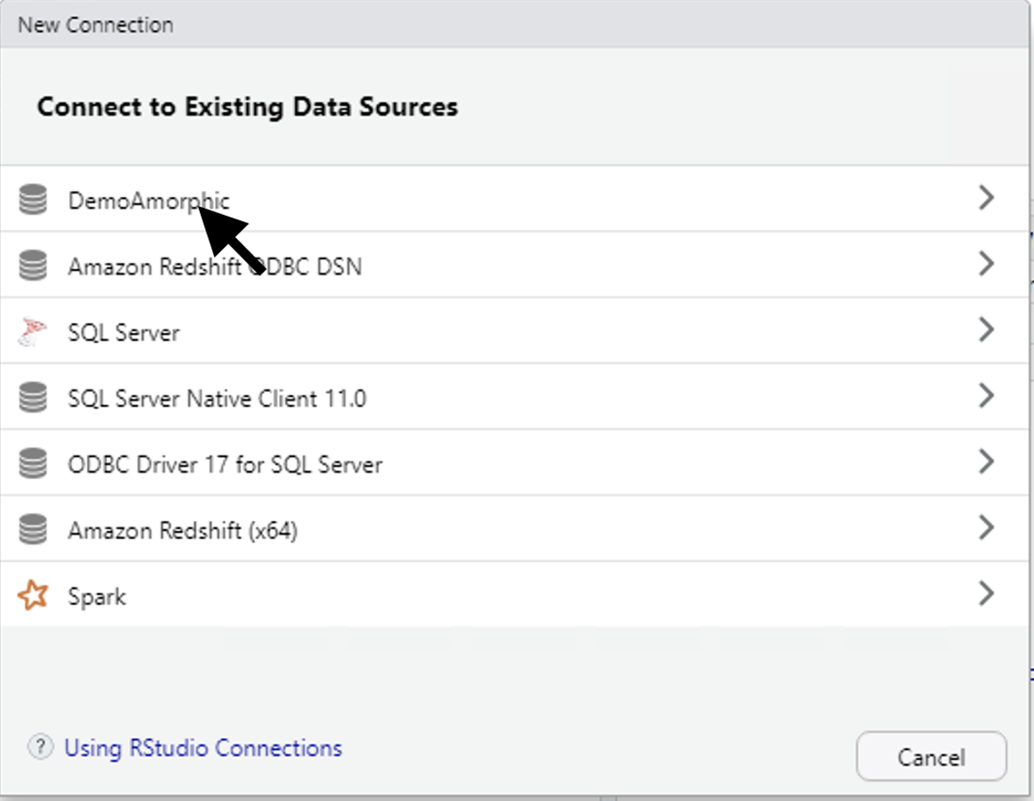 RStudio New Source