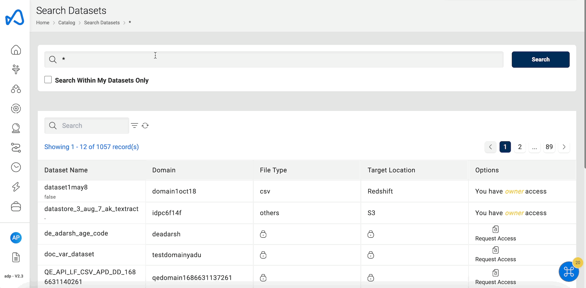 Search Filter